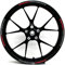 Aufkleber-Set kompatibel mit Ducati Performance Motorrad Felgen