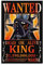 Anime One Piece Wanted Poster King Bild Druck Leinwand Poster Wandfarbe Kunst Poster Dekor Moderne Heimkunstwerke 30 x 45 cm