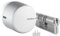 tedee Go Cerradura Inteligente Plata, Bluetooth Cerradura Electronica con Bloqueo Automático y App, Certificado AV-TEST (+ Modular cylinder GERDA 30-61 mm / 30 mm (A) + bar)