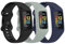 Gheper Lot de 3 Bracelets de Montre Souples Compatibles Avec Fitbit Charge 6, 5, 4, 3/3SE - Bracelet en Silicone de Protection Complet de Remplacement