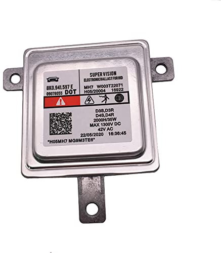 Phare De Ballast,Commande De Ballast OEM D3S D3R D4S D4R Xenon Ajustement de Ballast Utilisation adaptée pour Audi A1 A3 A4 A5 A6 A7 A7 A8 Q3