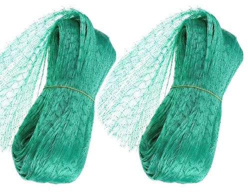 2pcs 4 X 10m Rete di Protezione Uccelli, Rete Da Giardino Stagno di Protezione Piante Net Frutta Verdura