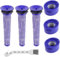 HUAREW 6 pezzi Filtro per Dyson, Filtro di Ricambi per Dyson V8 V7 Aspirapolvere Animal Absolute Motorhead,3 Pre-Filtro & 3 HEAP Post-Filtri,sostituire le parti # DY-96566101, DY-96747801