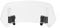 PUBIBD Motorrad Windabweiser Windschild für BMW C 400 2018-2024, Einstellbare Windschutzscheibe Spoiler, Clip-on Motorrad Bildschirm Deflektor Erweiterung Schild,36cm*14cm-Transparent
