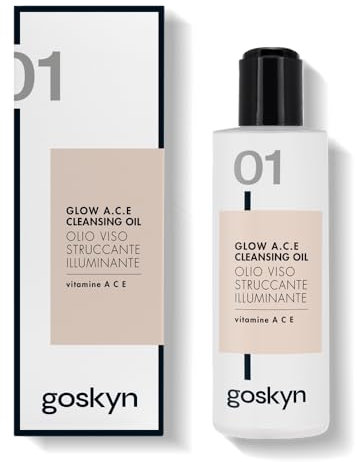 Gesichtsreinigungsöl mit Mandel- und Rizinusöl plus Vitaminen A C E, reinigt und entfernt sanft von Gesicht, Augen und Lippen jede Spuren von Make-up, auch wasserfest, 100 ml