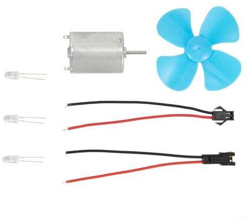 Entgoinggo 3Pcs Diodo 12V Turbine eoliche Componenti Elettrici Turbocharged Dynamo Generatore Kit Con Accessorio