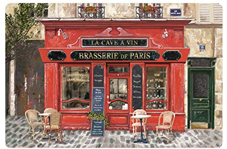 Tischset Brasserie de Paris Assortis 45 X 30 passend 45 x 30 cm Winkler