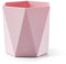 Miquelrius - Schreibtisch-Stifthalter, Organizer mit soft-touch-design, Stabile struktur, Ideal für büro, Schreibtisch oder arbeitszimmer, Aufbewahrung von utensilien, Pink
