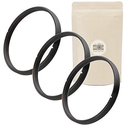 X3 M39 M42 ∞ Anpassung Ring Objektiv M39 bis M42 Hülle (M39x1 - M42x1) Adapter 100% Metallringanpassung für argentische Kamera
