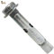 BricoLoco - Tassello di ancoraggio metallico in acciaio zincato 8.8 a espansione con vite esagonale, per parete, soffitto, pavimento, trx, tenda da sole (75, 8 x 80)