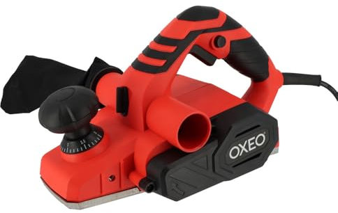 Rabot électrique 900W livré avec 1 sac à poussières - Largeur de rabotage 82mm - Profondeur de feuillure maxi : 11mm