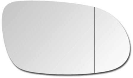 Spiegelglas zum Kleben Ersatzspiegelglas Außenspiegel Rechts Asphärisch passend für MERCEDES CLK W209 2003-2009