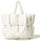 Cofteve Frauen Große gesteppte Puffer Tragetasche Weich Gepolsterte Daunen Winter Handtasche Weltraum Totes Puffer Umhängetasche Kissen Shopper Tasche, White-m, Medium（14.2 * 4.92 * 9.84in）