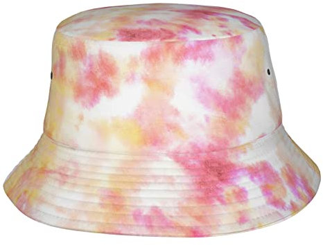 Bucket Hat for Women Cute Trendy Packable Fisherman Cap Summer Travel Beach Sun Hats for Adult Outdoor, Batik, M/L