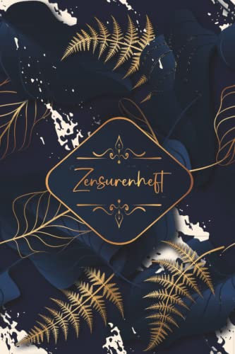 Zensurenheft: zensurenbuch und Schulnotizbuch für Notizen und Listen, Stundenplan, Jahresübersicht, bis zu 20 Klassen - Din A5 - 50 seiten