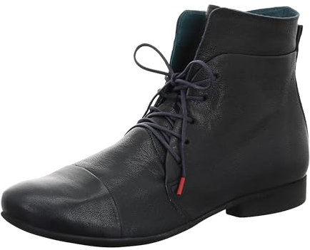 Think! Guad Cromo Conteggiato, Pelle Foderata, Stivaletto Donna, 8030 Navy, 42 EU