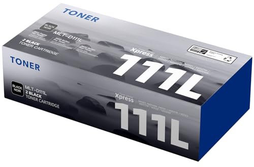 belietop MLT-D111S Toner Kompatibel für Samsung MLT-D111S MLT-D111L D111S D111L für Samsung Xpress M2070W M2070 M2026W M2026 M2022W M2022 M2020W M2020 Drucker (2 Schwarz)