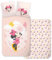 Bettwäsche Disney Minnie Maus, 100% Baumwolle, Bettbezug 100 x 135 cm + Kissenbezug 40 x 60 cm