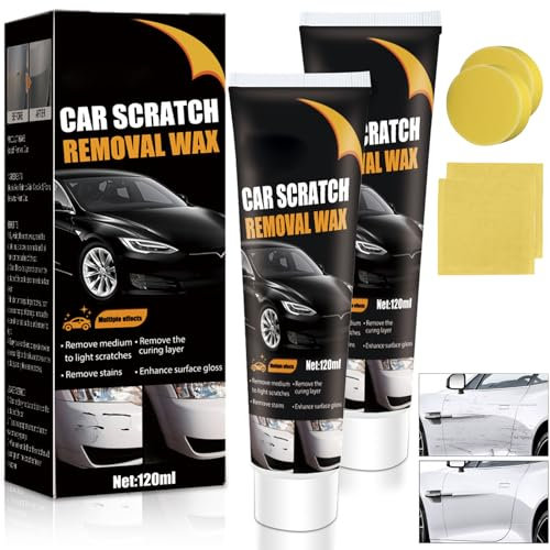 Giugio Autokratzer Reparaturpaste, Neu Kratzer Entferner Auto, Autolack Kratzer Reparatur, Autolack Reparatur Polieren Paste, Auto Kratzerentfernungs, Professional Car Scratch Removal Kit