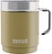 SIGG - Camp Thermobecher Travel Mug Sand - Mit Tritan-Deckel & Henkel - Spülmaschinenfest - BPA-frei - 18/8-Edelstahl - Camping & Wandern - Dunkel Beige - 0,36L