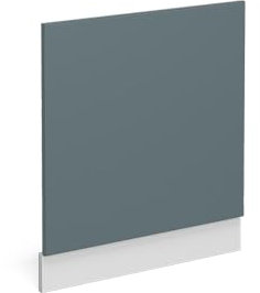 Vicco Panel Frontal R-Line, Gris Azulado/Blanco, 60 cm, ET Antracita