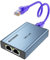 MT-VIKI LAN Splitter POE 2 Port 1000Mbps POE Gigabit Dual RJ45 Splitter für Cat5e/6/7/8 Kabel für POE IP Kamera, POE Switch und mehr Keine Stromversorgung