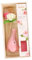 Amosfun 1 Satz Aromatherapie-Set Duftstäbchen Öldiffusorvase Bürodiffusor bescherung Weihnachten weinachts einmachgläser dekorativer Diffusor Schlafzimmer Diffusor Keramik Rosa