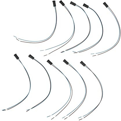 Qukaim Lot de 10 douilles G4 pour ampoule LED G4, support de lampe halogène en silicone pour MR16 MR11, douille de lampe G4