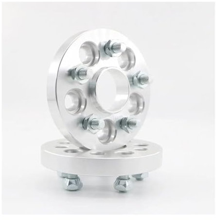 CZXZYHNB Unterlegscheiben Spurverbreiterungen Adapter PCD 5x108 Auf 5x112 CB 63,4 Bis 57,1 Dicke 20mm Bolzen 12x1,5 Autofelgen Zubehör Nabenabstandshalter