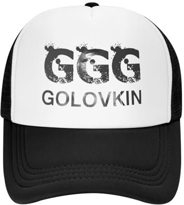 FANGQIYUAN Unisex Gennady Golovkin GGG Boxing Trucker Hats Snapback Caps Black