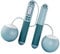 Smart Skipping Rope, Skipping Rope with Counter - Portable Wireless Skipping Rope | Digital Skipping Rope with Counter, Indoor Skipping Ropes, Counting Skipping Rope for Doub