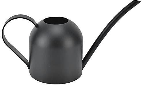 500 Ml WatePot Black StainlSteel Gardening Potted Long-Mouth Sprinkler Pot für Verschiedene Pflanzen, Topfblumen