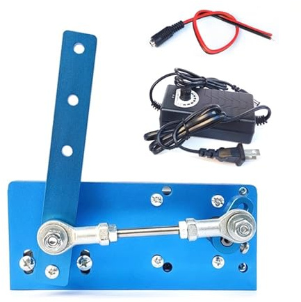 Dc 12V 24V Gear Motor Reciprocating Rocking Motor DIY Design Reciprocating Gear Motor Swing Angle 20-120 Degree Wobbler Machine(US 110V,12V 90times min)
