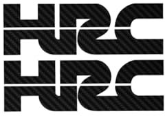 LXSKJ Adesivo per carrozzeria Adesivo Moto per Honda HRC CBR Cr125 1000RR 929(Black)