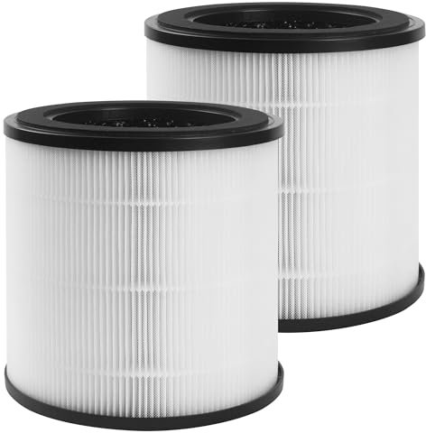 2 filtri di ricambio HEPA compatibili, Per Philips Purificatore Aria, Per Philips purificatore d'aria serie 800 AC0830/10 AC0820/30 AC0820/10 AC0819/10,Per Purificatore d Aria FY0194/ 30 e FY0293/30