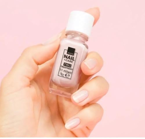 Avon Nail Care 7 in 1 Treatment - Protects, Strengthens, Colours (Touch of Nude)