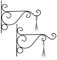 JTDEAL Blumenampelhalter, Blumenampelhaken, Haken für Hanging Basket, wandhalterung für blumenampel, Hängekörbe, Blumenampeln, Windspiele, Laternen