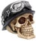 Nemesis Now Iron Cross Skull Unisex Totenkopf Standard Polyresin Gothic, Horror, Steampunk, Totenköpfe