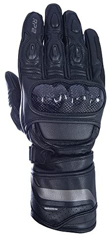 Oxford GM183101XL RP-2 2.0 Leather Sports Motorcycle Gloves XL Stealth Black