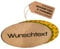 PISDEZ Namensschild Briefkasten Selbstklebend - Klingelschild aus Holz - Haustürschild mit Wunschtext personalisiert - Türschild mit Gravur - Schilder selbst gestalten - Briefkastenschild - Oval