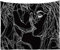TOKYMOON Wandteppich Abstrakte Kunst Wandteppich Psychedelic aus Polyester Hausdekor Morden Deko Tuch Wandtuch Wandbehang Tapisserie Wandkunst Hängende Decke Dekoration Schwarz 150 x 130cm