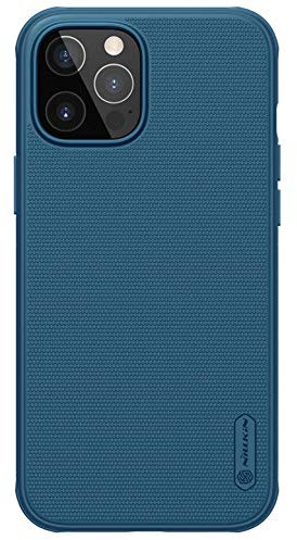 Nillkin - iPhone 12/12 Pro Case - Super Frosted Shield Pro - Back - Blue