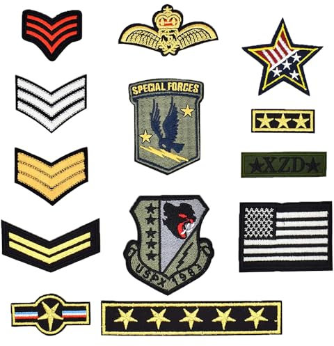 Pegatinas Planchado Ventilador Militar|Parche de Planchado|Reparación de Pegatinas de Planchado|Insignia lavable, no es Fácil de Dañar, Adecuada Para Reparar Ropa, Reparar Sombreros, Zapato…