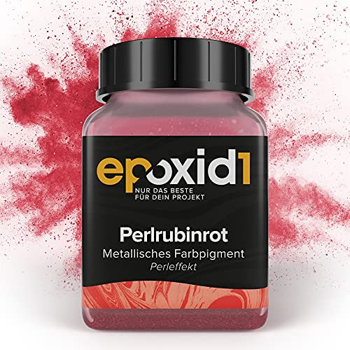 epoxid1® Epoxidharz Pigmente Pulver | 40g | Farbpigmente zum Färben von Epoxidharz | Made in Germany | Metallic Epoxidharz Farbe für Schimmernde Ergebnisse