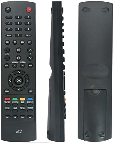 VINABTY GJ220 Mando a Distancia de Repuesto para Sharp TV LC-32LD164E LC-50LD264E LC-32LD165E LC-42LD265E lC-42LD266K LC-22LE320 LC-42LD264E LC-40LD270E LC-46LD265E LC-46LD264E LC-32SH330E