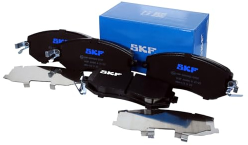 SKF Scheibenbremse Bremsbelag VKBP 80488 A - 4er Set - Position Vorderachse Höhe 77 mm Länge 170 mm Breite 81 mm Dicke 16,8 mm - OE Qualität