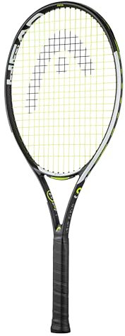HEAD Unisex-Youth Speed 26 Tennisschläger, Schwarz/Weiß, 9-11 Jahre