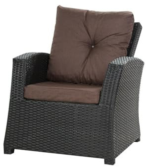 Setgarden 4er Set Rattanmöbel Auflagen Kissen für Relaxstühle Auflagen für Rattan Gartenmöbel Auflagen Kissen für Rattanmöbel Sofakissen Sofakissen Rattan (braun)