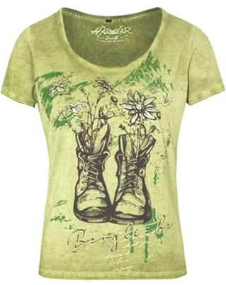 Hangowear Damen T-Shirt WIARA grün XS