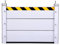 Mobile Hochwasserschutz Barriere Tür,Aluminiumlegierung Hochwasserschutz Barriere auf Türen,Hochwasserschutz Wasserabweiser für Garage/Basement/Haustür/Auffahrt (100×40CM)